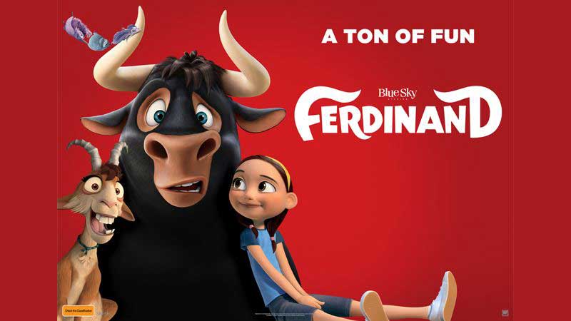 Family Movie  “Ferdinand” with John Cena
