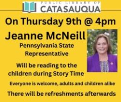 Jeanne McNeill, PA State Rep Story Time